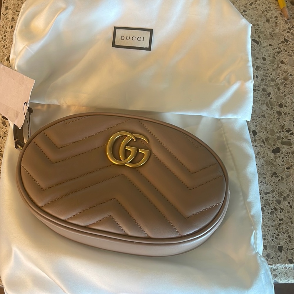 Gucci marmont belt bag